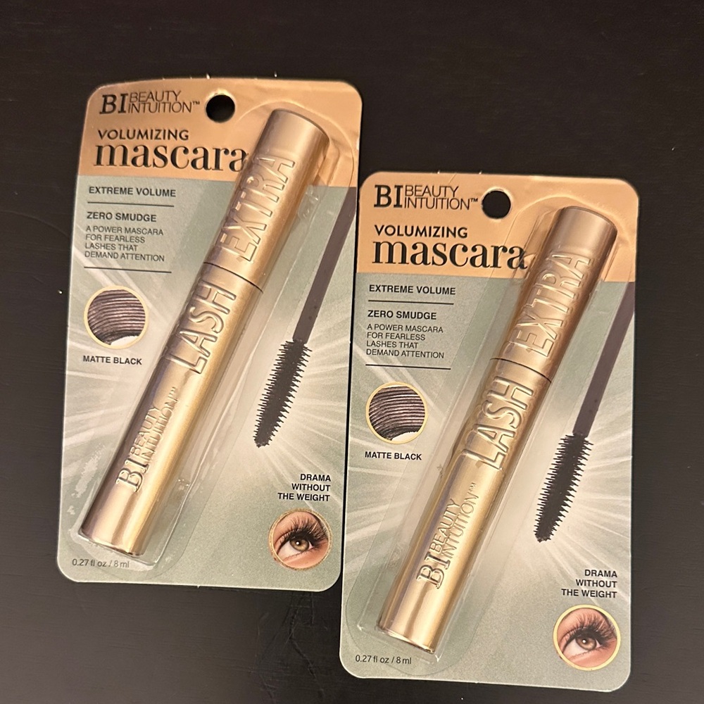 2 VIRAL Beauty Intuition Lash Extreme Volume Volumizing Mascara